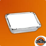 Bandeja de Alumínio com Tampa Lisa – 240ml, 530ml, 1150ml e 2000ml- 100 UNIDADES