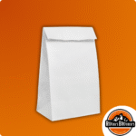 Saco Kraft Branco Liso Tamanhos PP, P, M