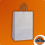 Sacola KRAFT BRANCA LISA TAMANHOS PP, P, M